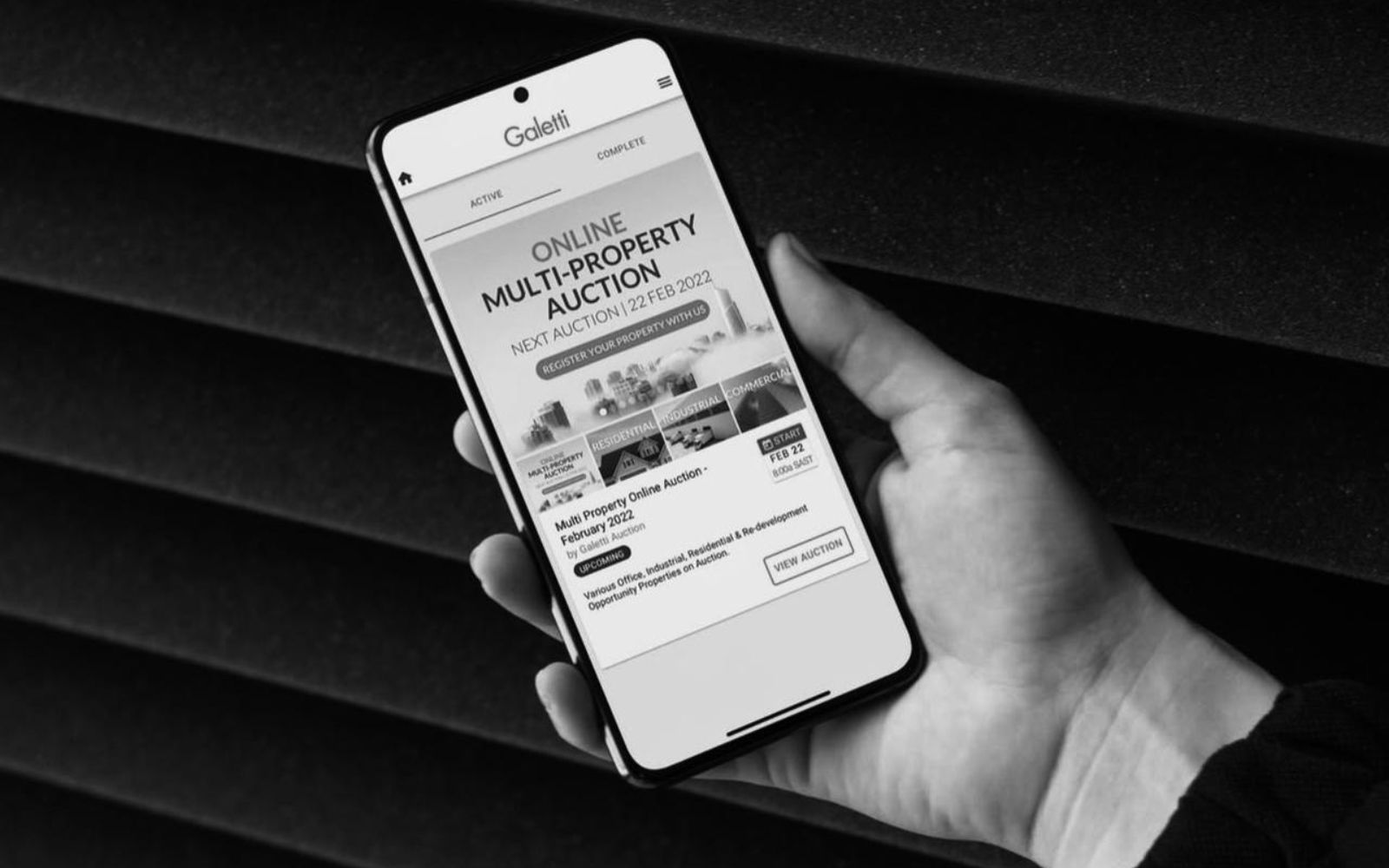 2022 live auctions Johannesburg