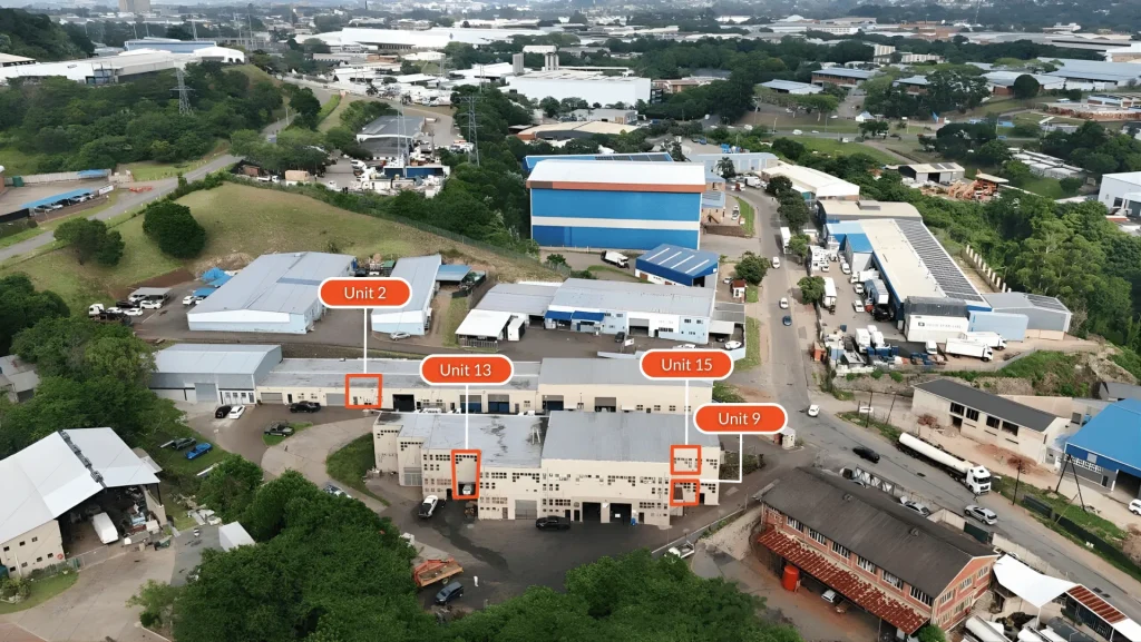 Four Mini Industrial Units On Auction: 12 Nipper Road, Pinetown