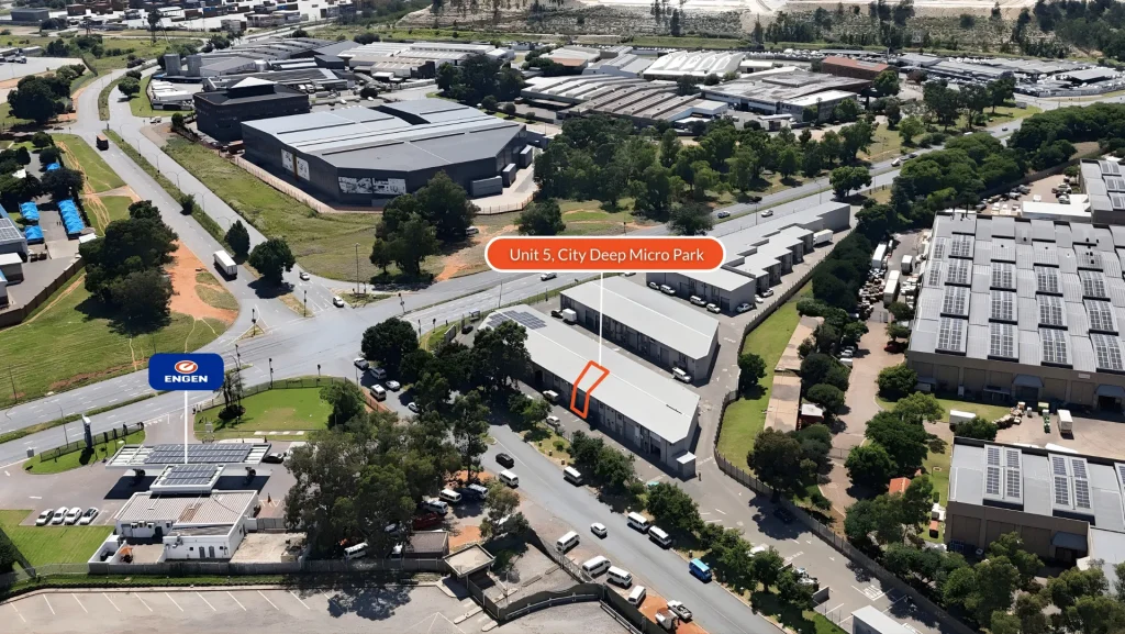 Vacant Industrial Unit on Auction: Unit 5, City Deep Micro Park, Johannesburg